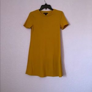 Forever 21  Mustard T-Shirt Dress